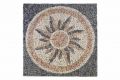 Мраморна мозайка - плочки с мотив слънце 120х120