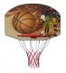 Баскетболна дъска 90 x 60 см с кош