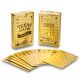 100% пластмасови карти за покер DELUXE GOLD